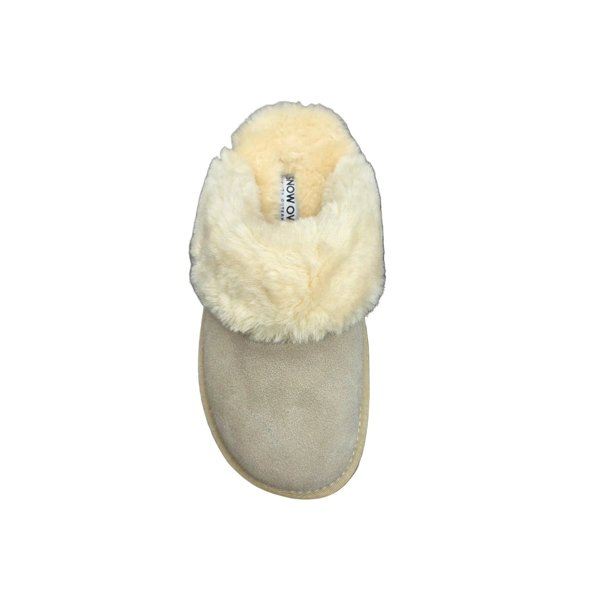 Snow Owl Women's Ayla Suede Slide Slipper - Sand