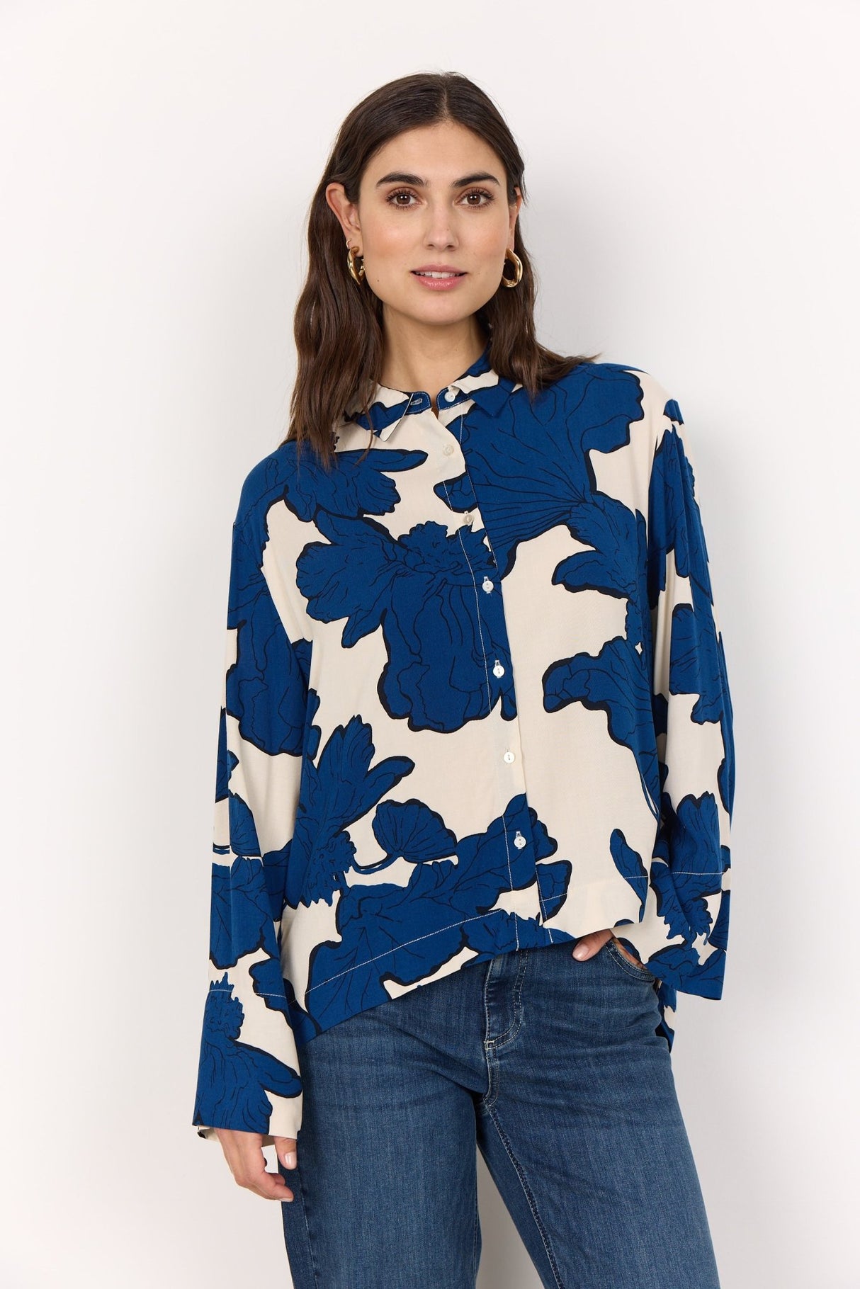 Soyaconcept Women's Vigdis 2 Print Blouse - A&M Clothing & Shoes - Westlock