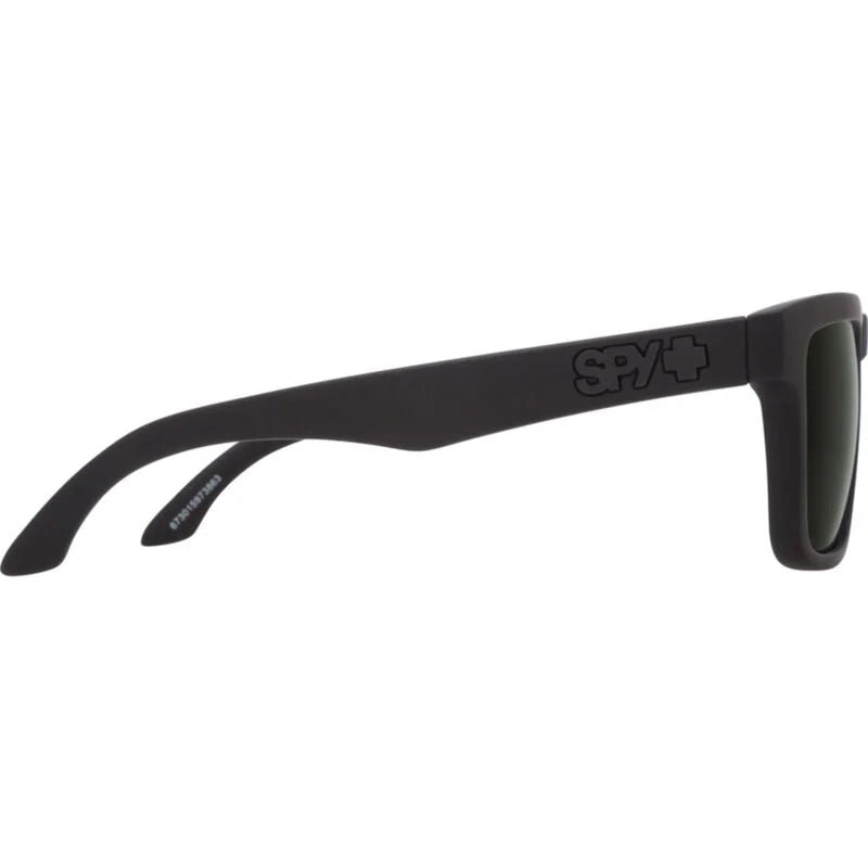 Spy Helm Soft Matte Black Happy Grey Polar Sunglasses - A&M Clothing & Shoes