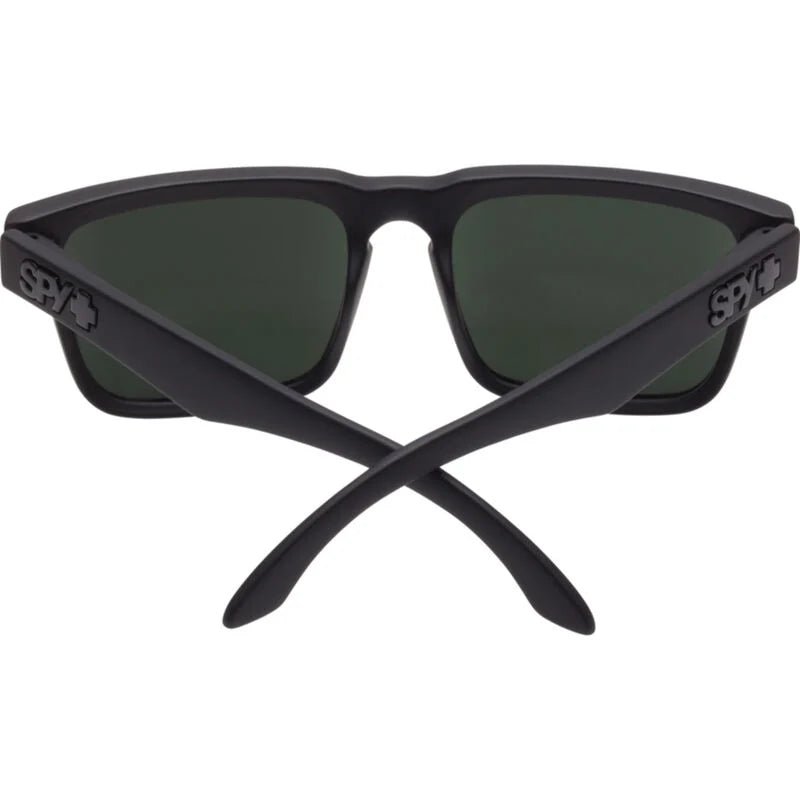 Spy Helm Soft Matte Black Happy Grey Polar Sunglasses - A&M Clothing & Shoes