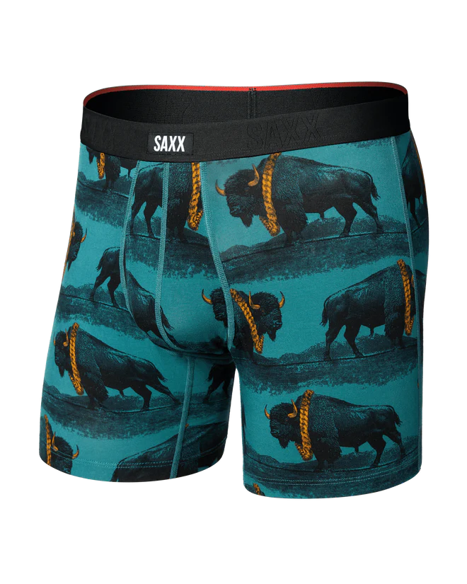 Saxx Men's Vibe Xtra Soft Comfort Boxer Brief Fly
