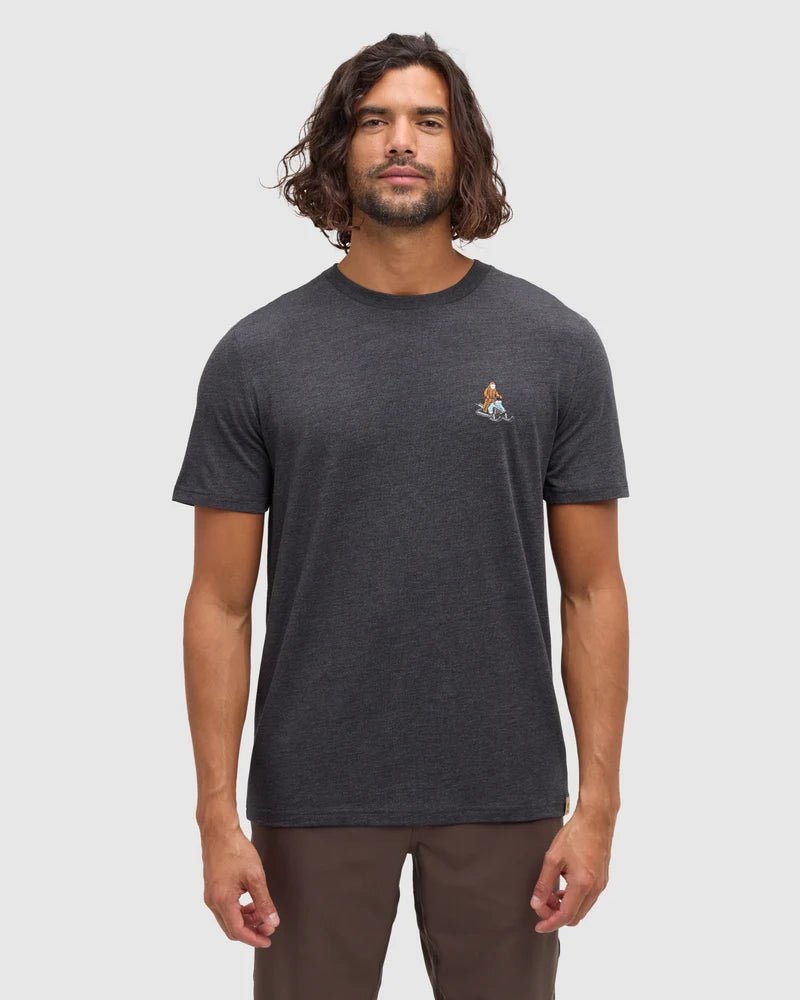 tentree Men's Sasquatch T-Shirt - Meteorite/Snowmobile