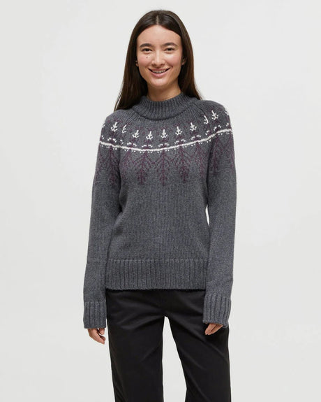tentree Women's Highline Wool Intarsia Sweater - A&M Clothing & Shoes - Westlock