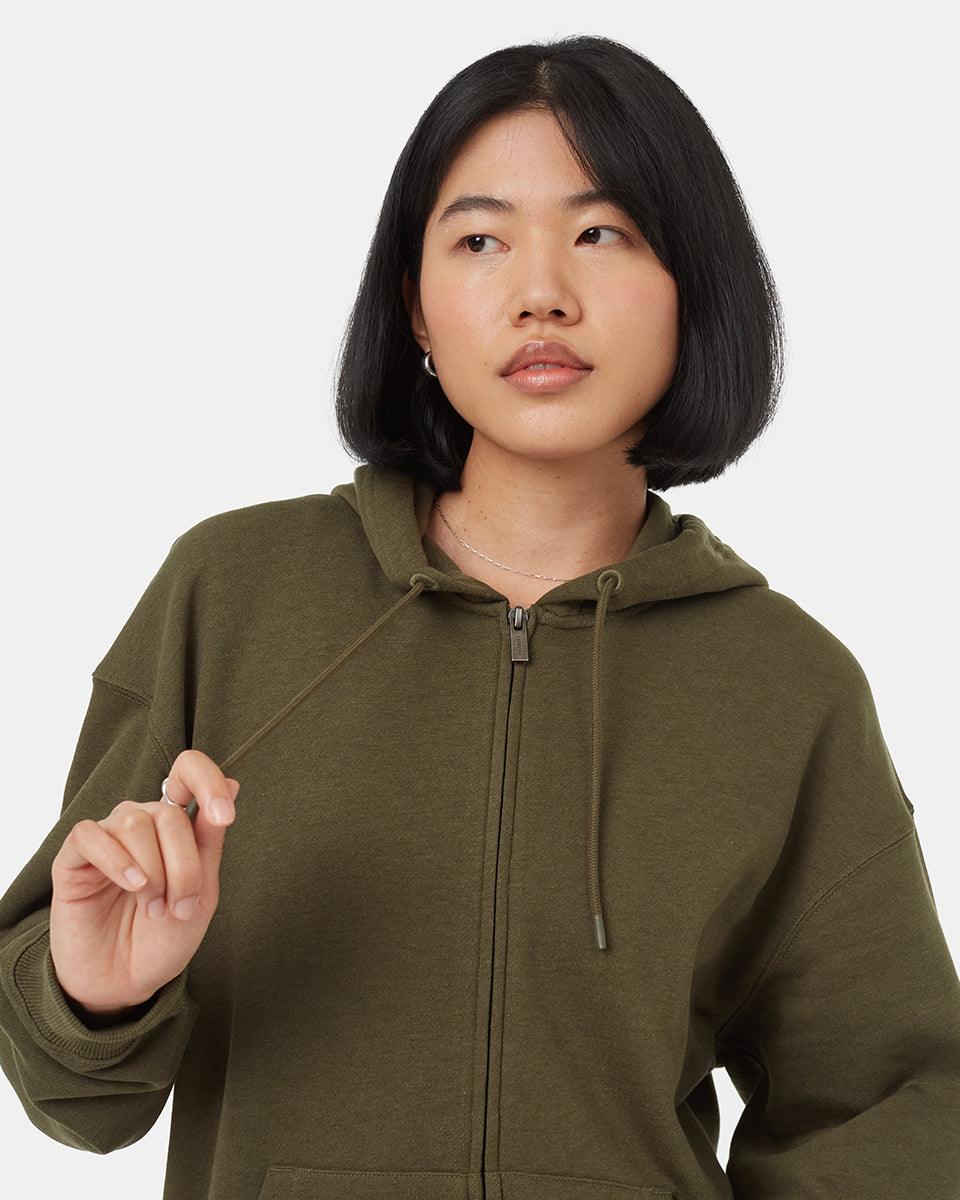 tentree Women's Relaxed Zip Hoodie - A&M Clothing & Shoes - Westlock