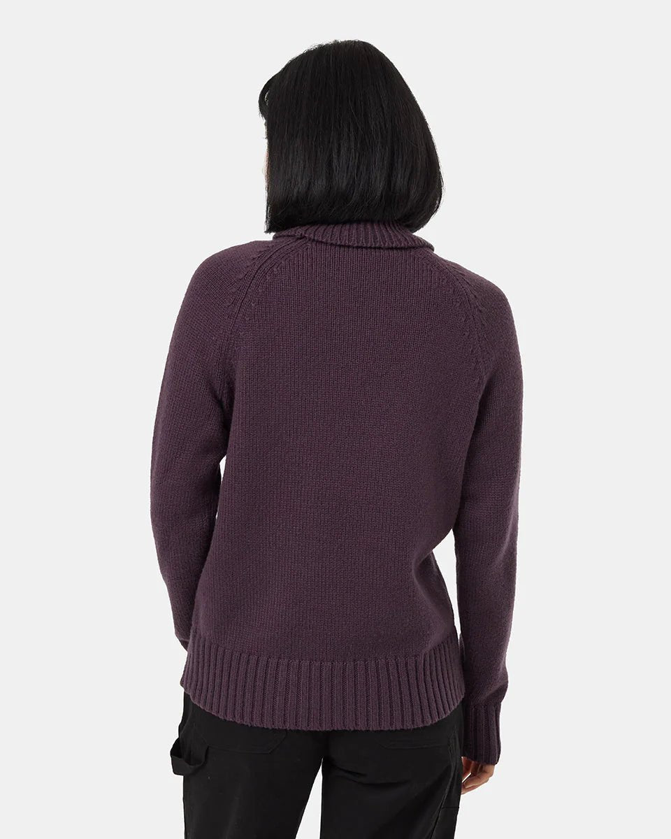 tentree Women's Wool Turtleneck Sweater - A&M Clothing & Shoes - Westlock