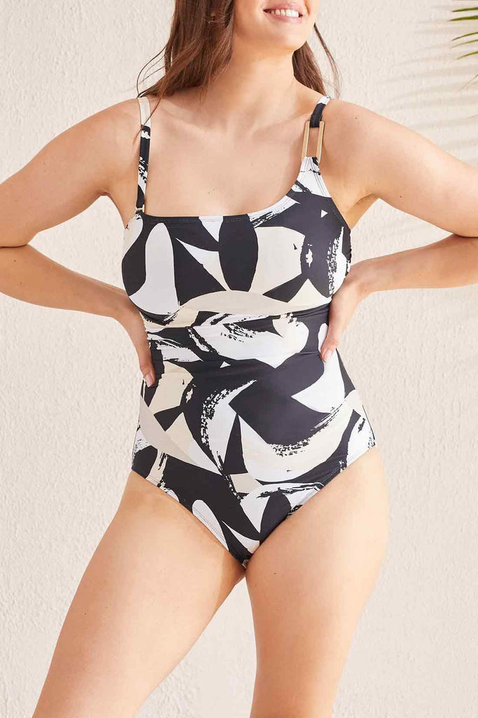 Tribal Women's One Shoulder Swimsuit - Tribal - A&M Clothing & Shoes - Westlock AB