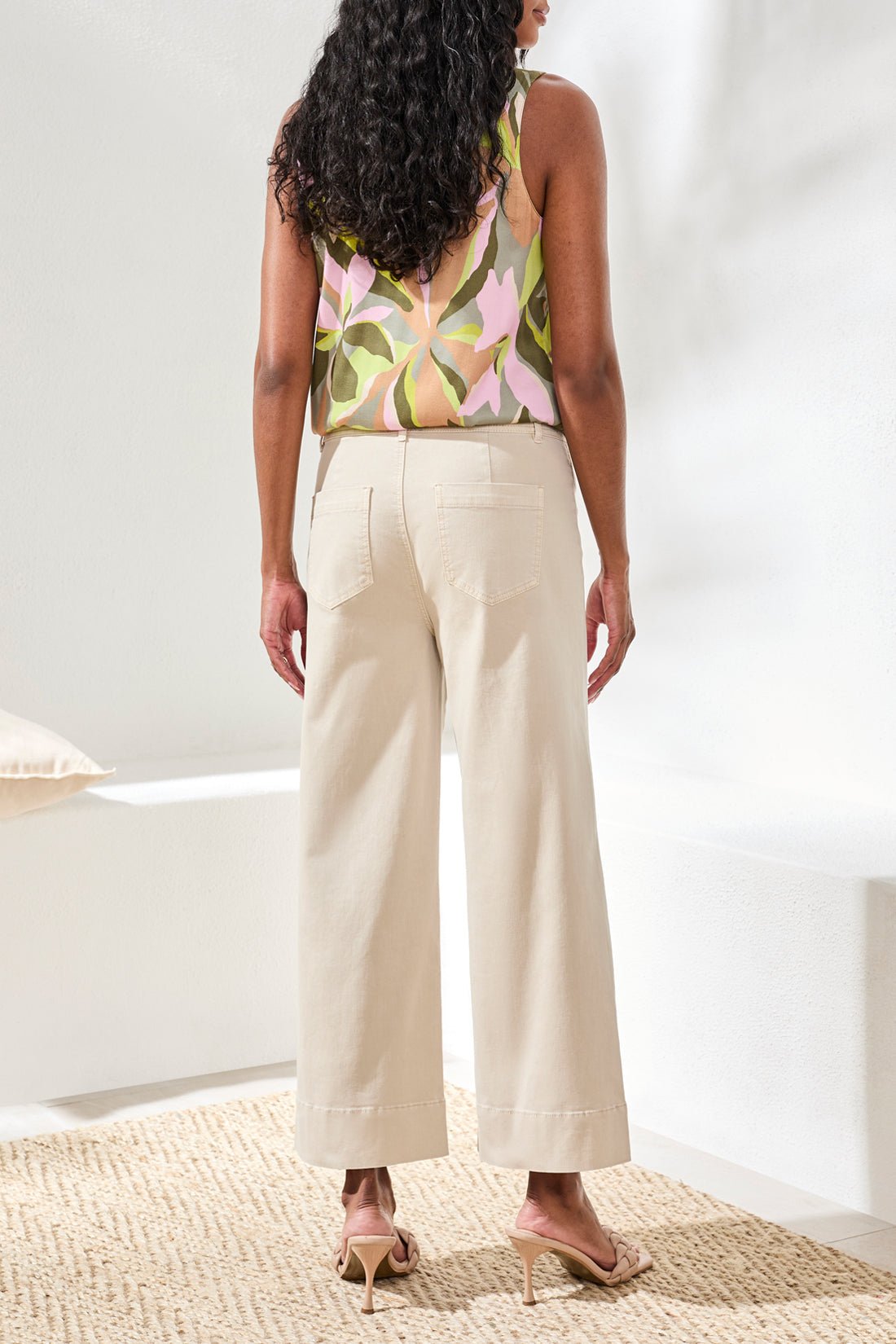 Tribal Women's Comfort Stretch High Rise Palazzo Pants - A&M Clothing & Shoes Westlock