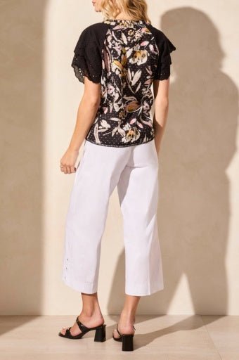 Tribal Women's Flutter Sleeve Blouse - A&M Clothing & Shoes - Westlock