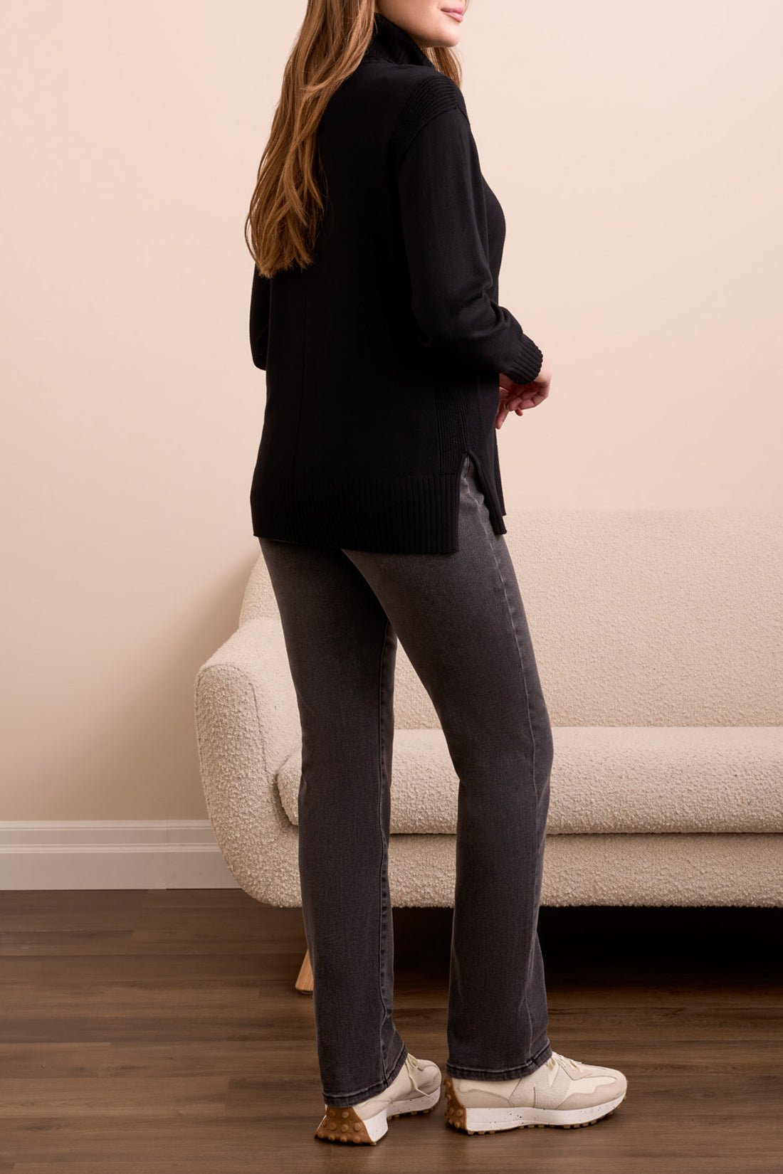 Tribal Women's Long Sleeve Turtle Neck Sweater - A&M Clothing & Shoes - Westlock