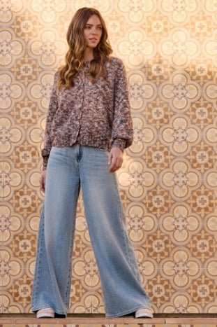 Tribal Women's Raglan Sleeve Sweater Cardigan - A&M Clothing & Shoes - Westlock