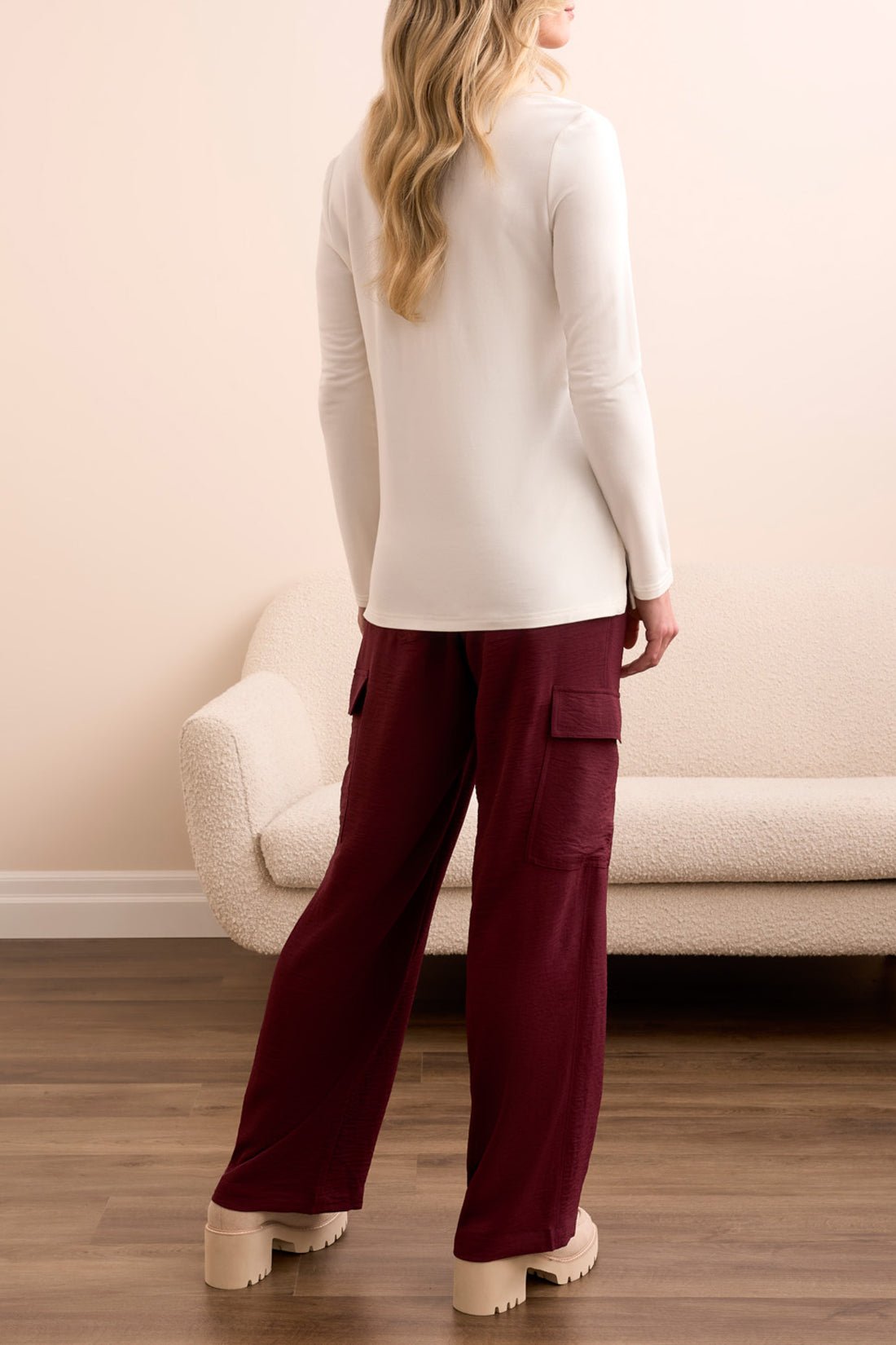 Tribal Women's Scoop Neck Knit Top - A&M Clothing & Shoes - Westlock