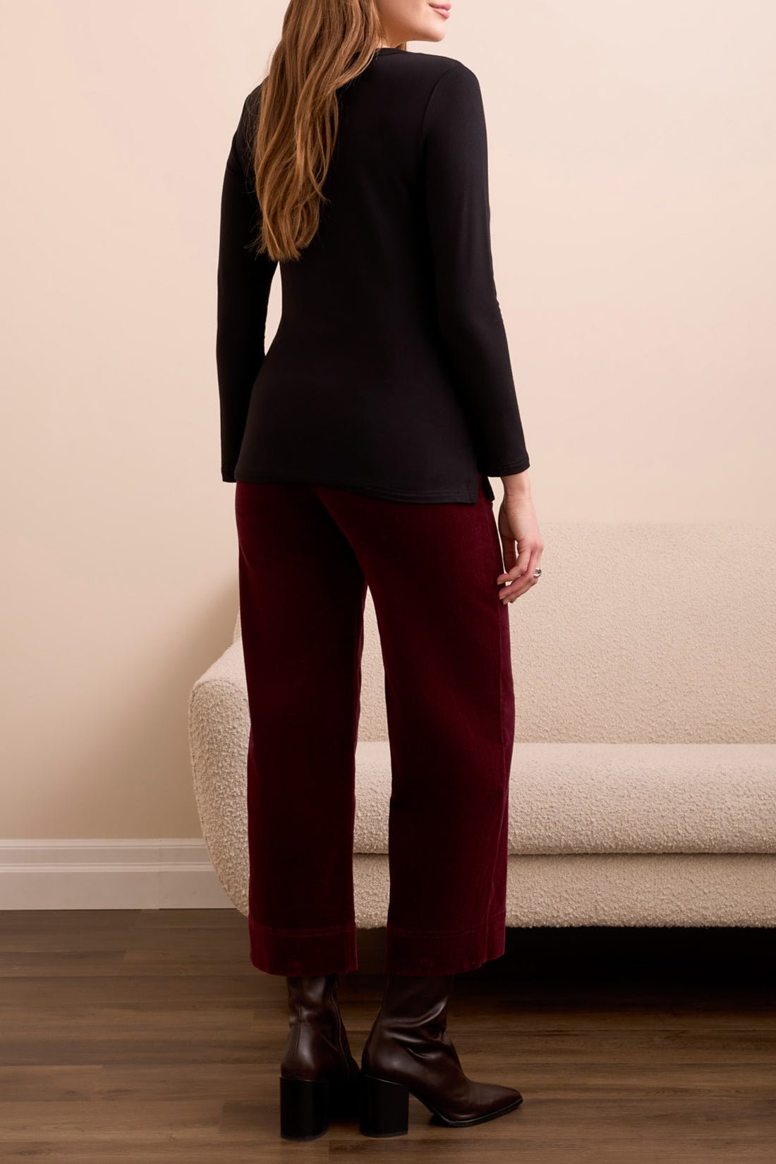 Tribal Women's Scoop Neck Knit Top - A&M Clothing & Shoes - Westlock