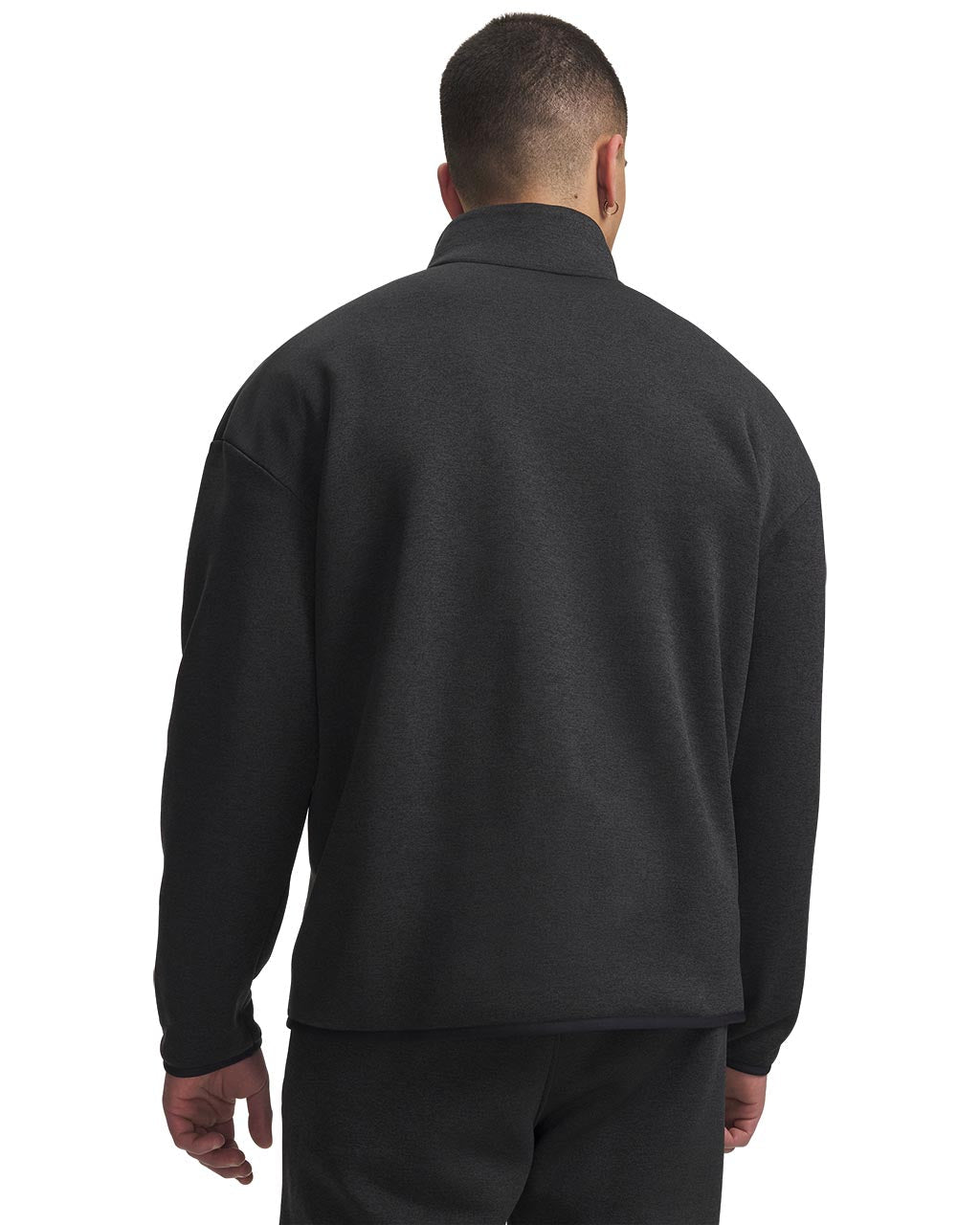 Under Armour Men's Armour Fleece Twist 1/4 Zip - Black
