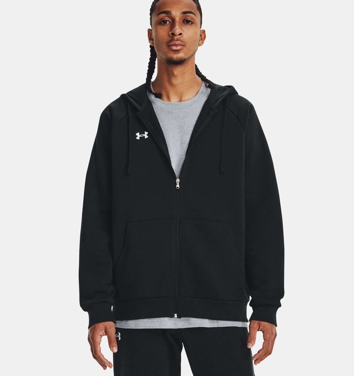 Under Armour Men's Fleece FZ Hoodie - A&M Clothing & Shoes - Westlock