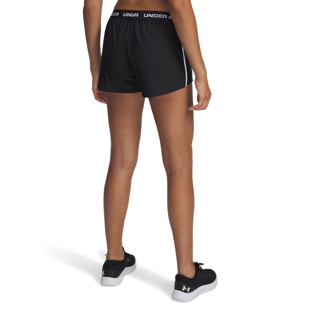 Under Armour Women's Tech Play Up 3" Shorts - Black/White