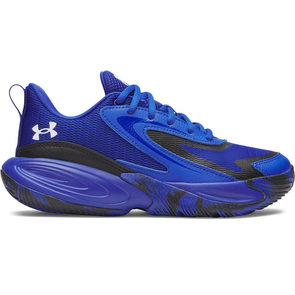 Under Armour Youth Boys Lockdown 8 Basketball Shoes - Royal/Black