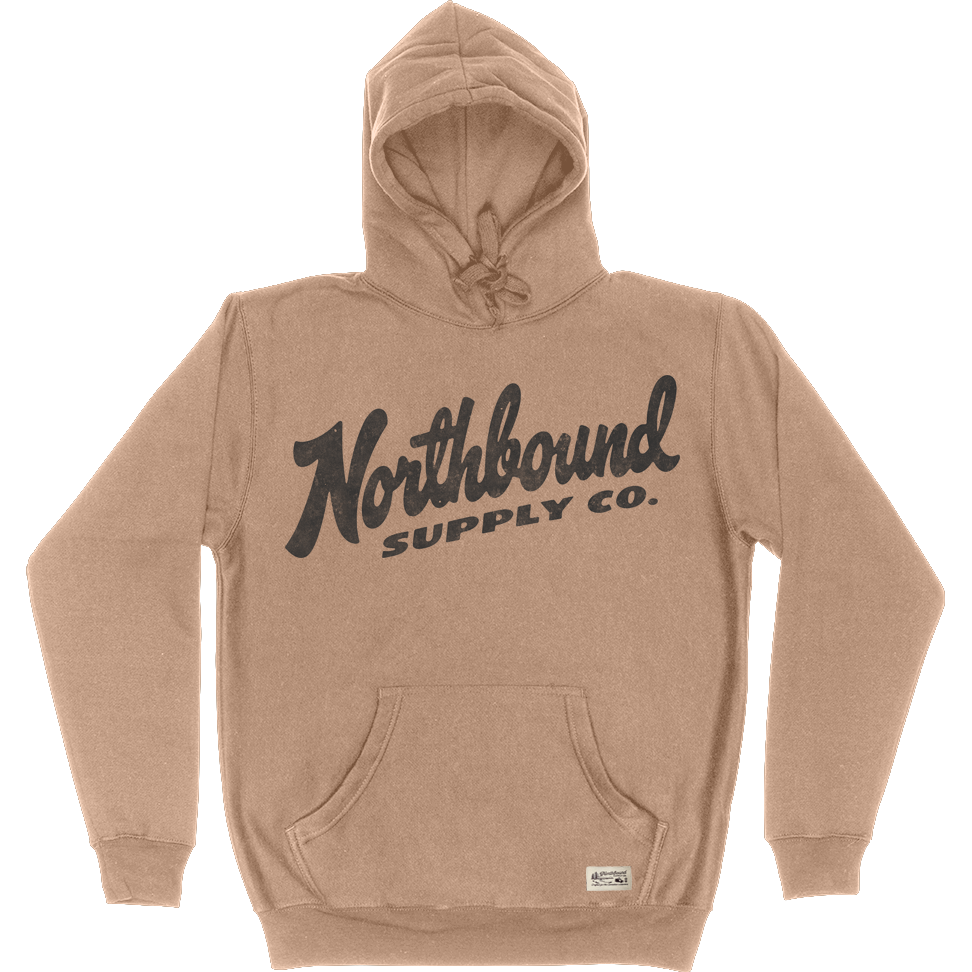 Northbound Men's Retro Script Hoodie
