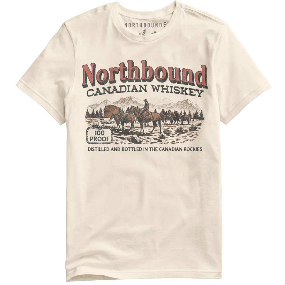 Northbound Men's Canadian Whiskey T-Shirt