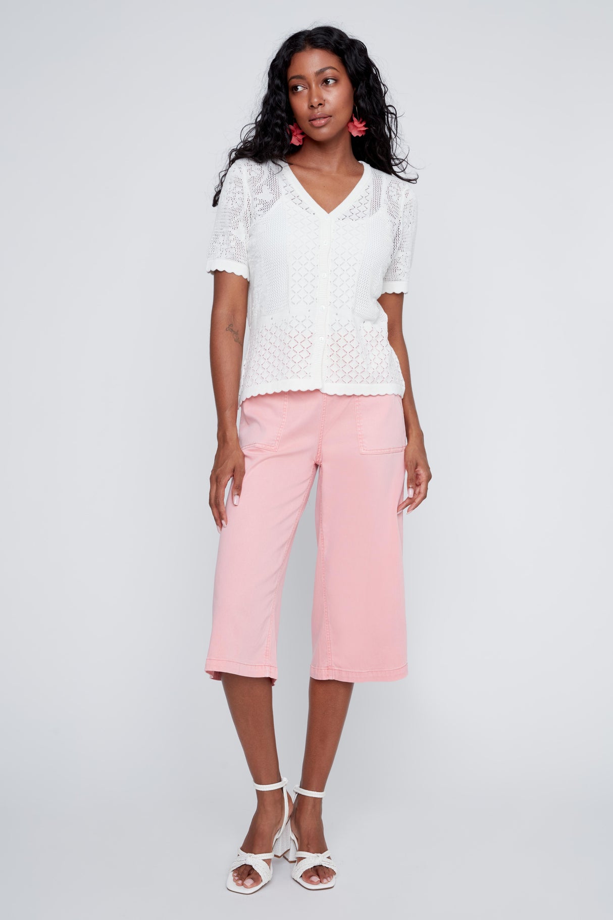 CYC Women's Short Sleeve Cardigan