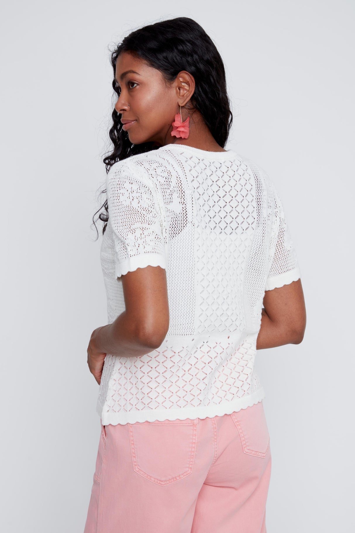 CYC Women's Short Sleeve Cardigan