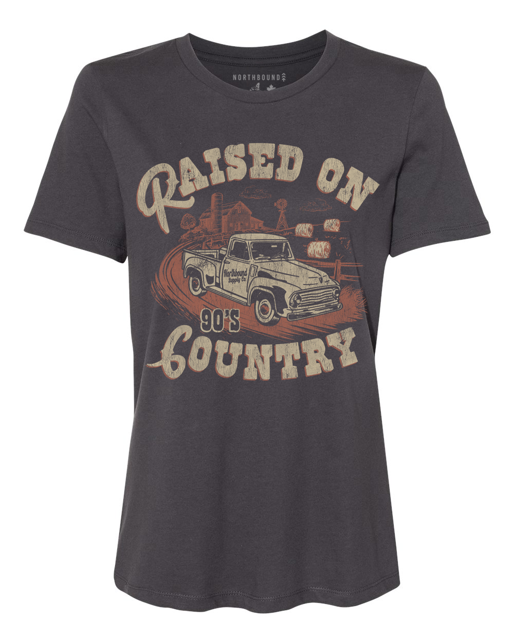 Northbound Women's Raised On Country T-Shirt