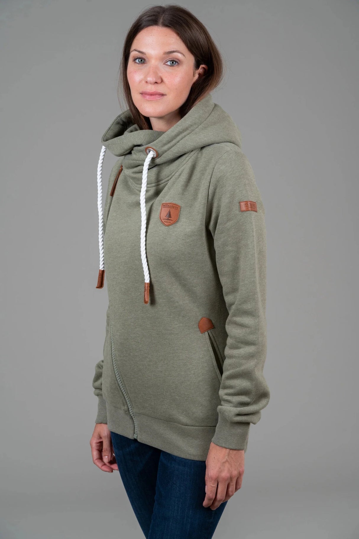 Wanakome Women's Athena Zip Hoodie - A&M Clothing & Shoes