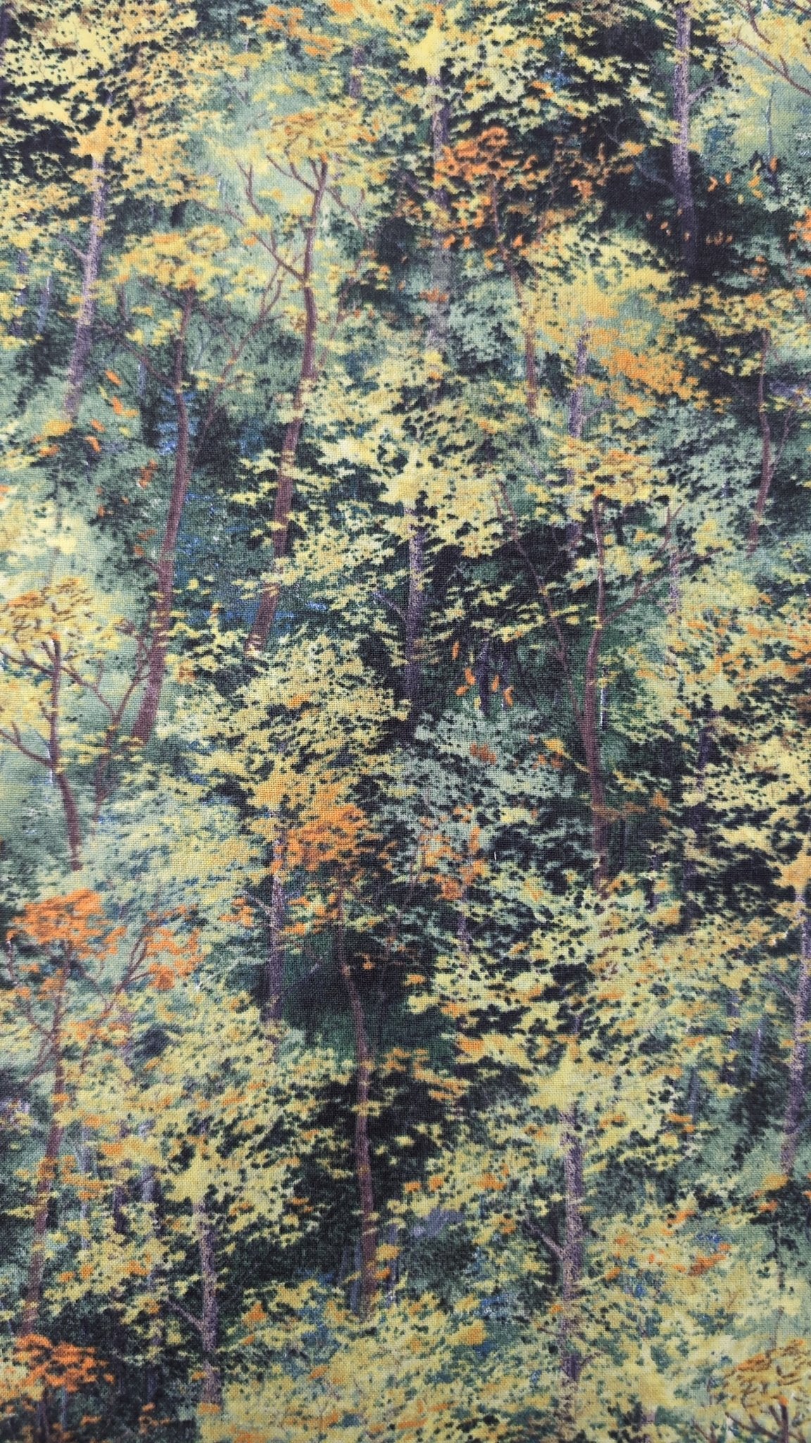 Wilmington Prints 100% Cotton Fabric Forest Light - A&M Clothing & Shoes
