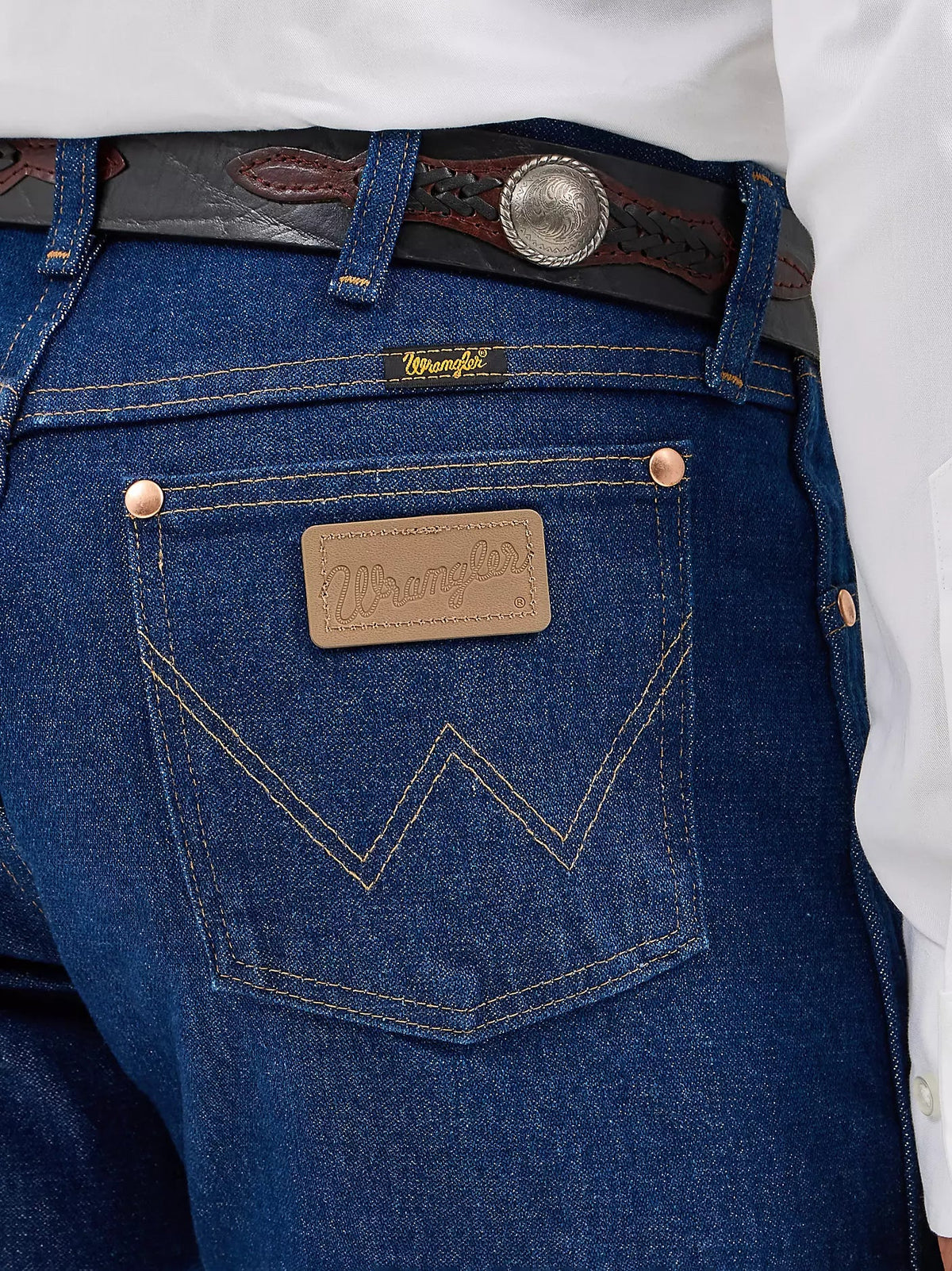 Wrangler Men's Cowboy Cut Original Jeans - Prewashed Indigo