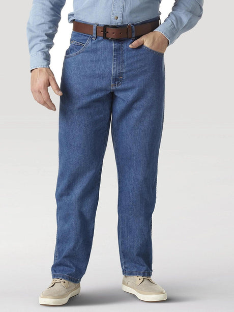 Wrangler Men's Relaxed Stretch Jeans - A&M Clothing & Shoes - Westlock