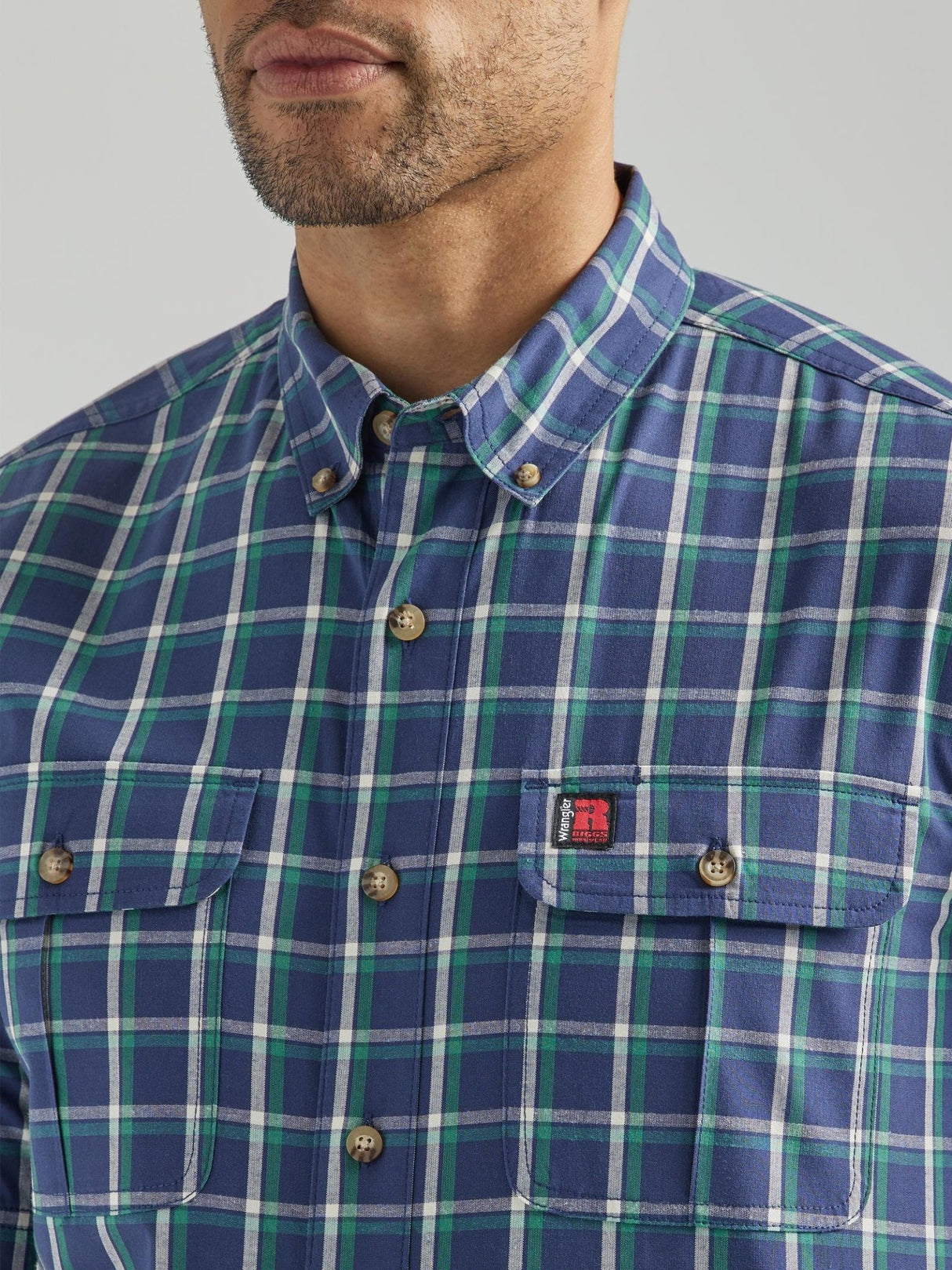 Wrangler Men's Riggs Foreman SS Shirt - A&M Clothing & Shoes - Westlock