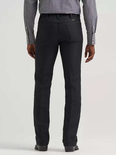 Wrangler Men's Wrancher Dress Jeans Black