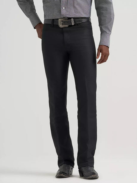 Wrangler Men's Wrancher Dress Jeans Black