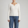 Levi's Women's Dry Goods Cozy LS Top Oatmeal