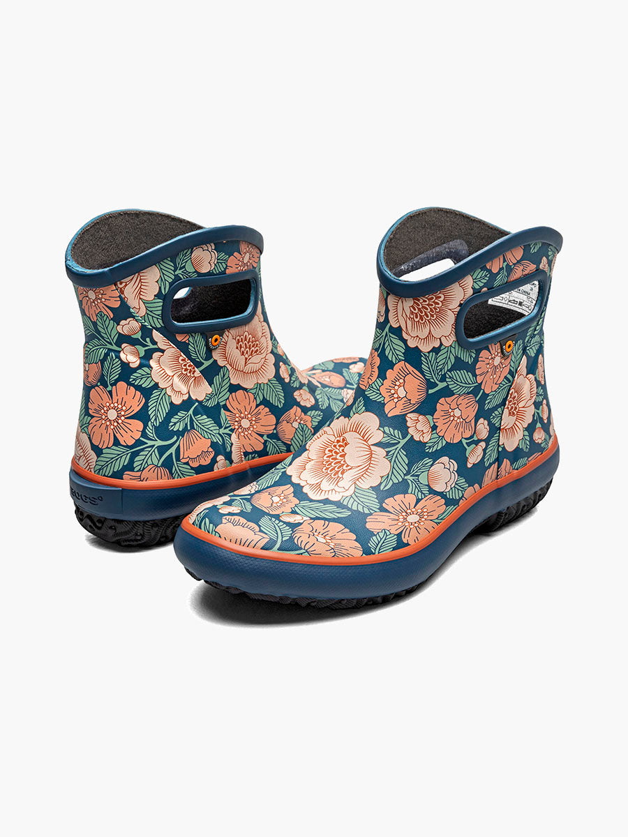 Bogs Women's Patch Ankle Rainboot Floral