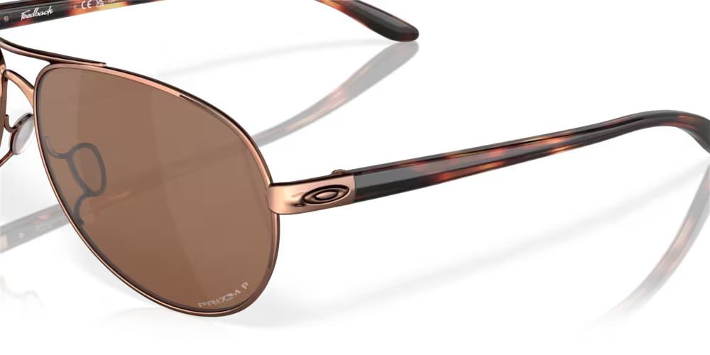 Oakley Women's Feedback Prizm Polarized Metal Sunglasses