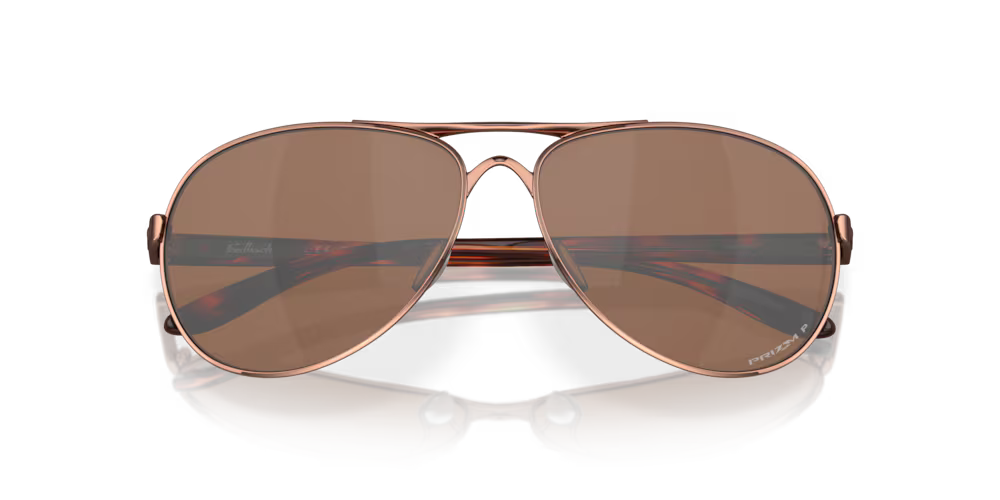 Oakley Women's Feedback Prizm Polarized Metal Sunglasses