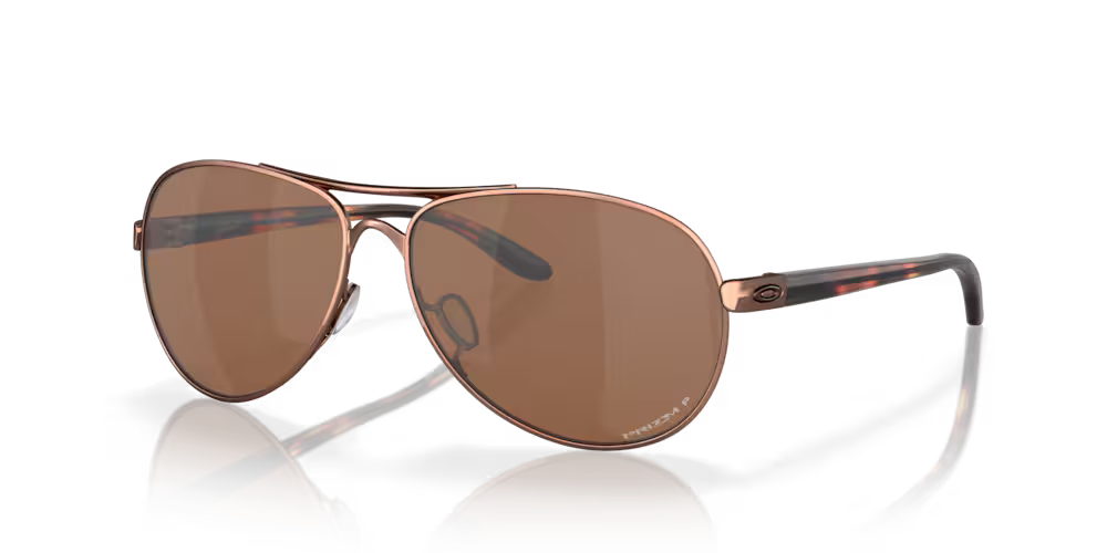 Oakley Women's Feedback Prizm Polarized Metal Sunglasses