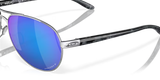 Oakley Women's Feedback Polished Polar Metal Sunglasses