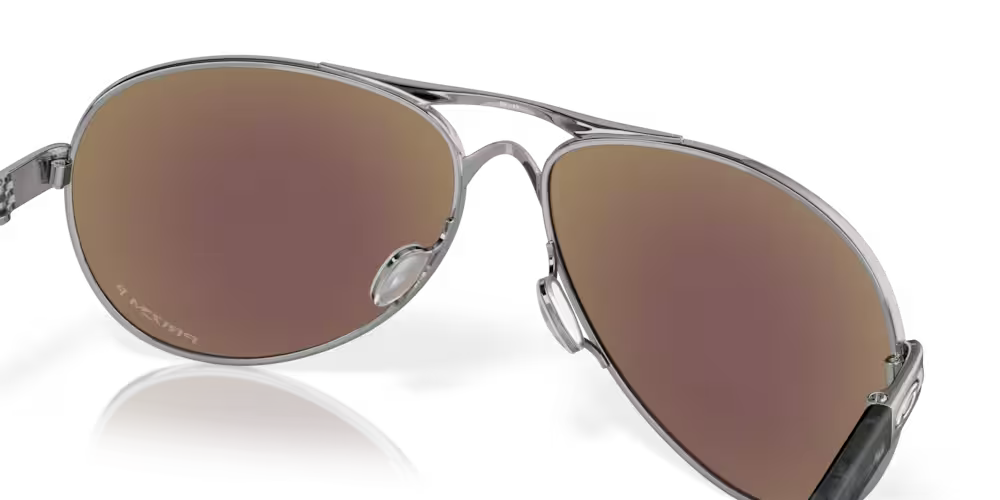 Oakley Women's Feedback Polished Polar Metal Sunglasses