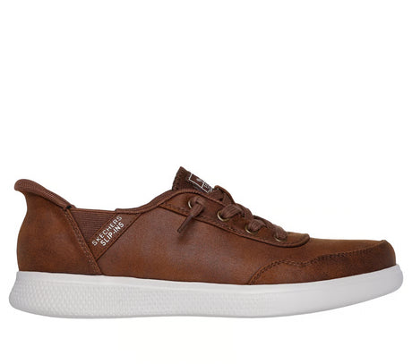 Skechers Women's Slip-ins Skip B Cute Cozy Shoes - Brown