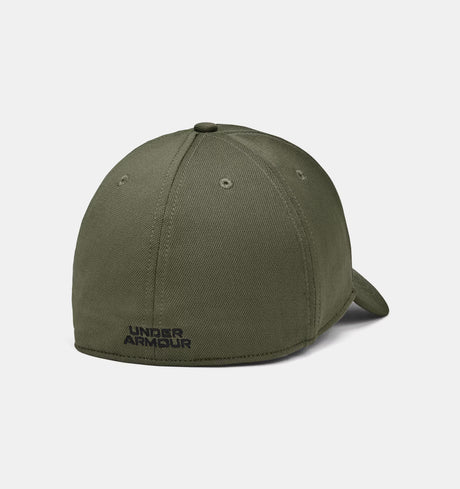 Under Armour Men's Blitzing Low Stretch Fit Cap - Marine Green