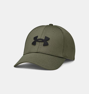 Under Armour Men's Blitzing Low Stretch Fit Cap - Marine Green