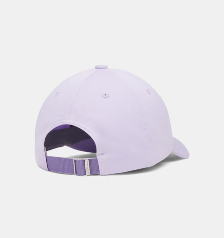 Under Armour Youth Girls Blitzing Low Adjustable Cap - Purple Crest