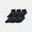 Under Armour Boys/Girls Essential 6-Pack No-Show Socks - Black