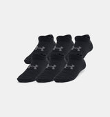 Under Armour Boys/Girls Essential 6 - Pack No - Show Socks - A&M Clothing & Shoes