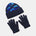 Under Armour Youth Boys Beanie/Glove Combo - Midnight/Blue Atlantis