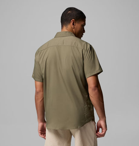 Columbia Men's Utilizer II Solid Short Sleeve Shirt - Stone Green