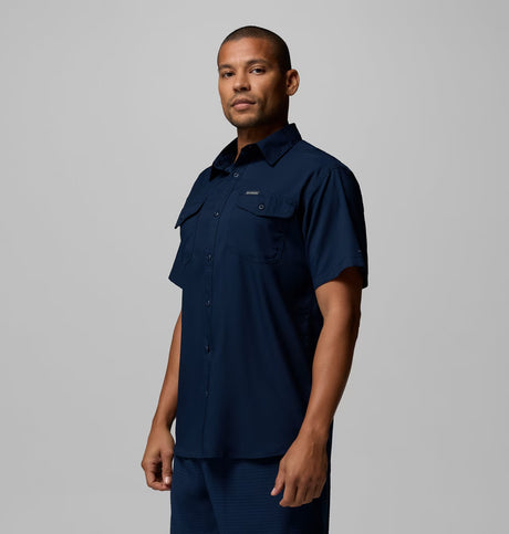 Columbia Men's Utilizer II Solid Short Sleeve Shirt - Grey