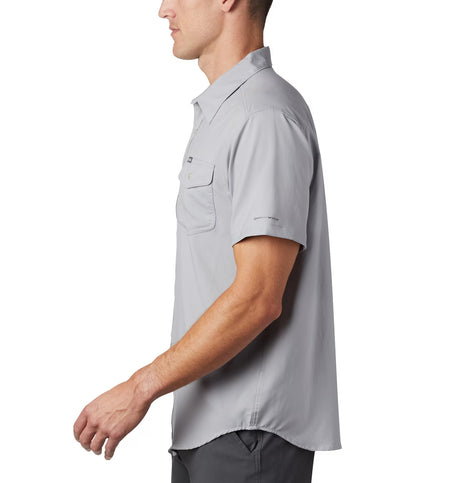 Columbia Men's Utilizer II Solid Short Sleeve Shirt - Grey