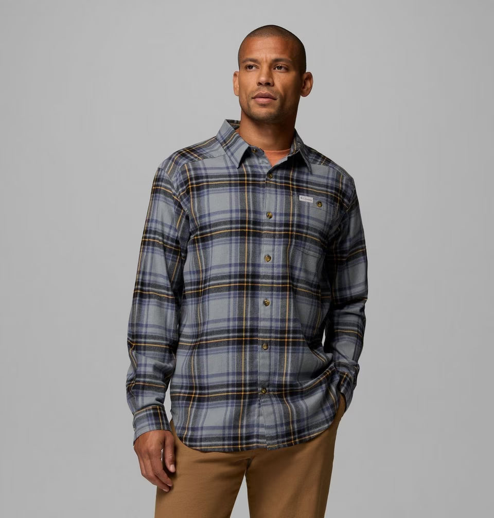 Columbia Men's Cornell Woods Flannel Long Sleeve Shirt